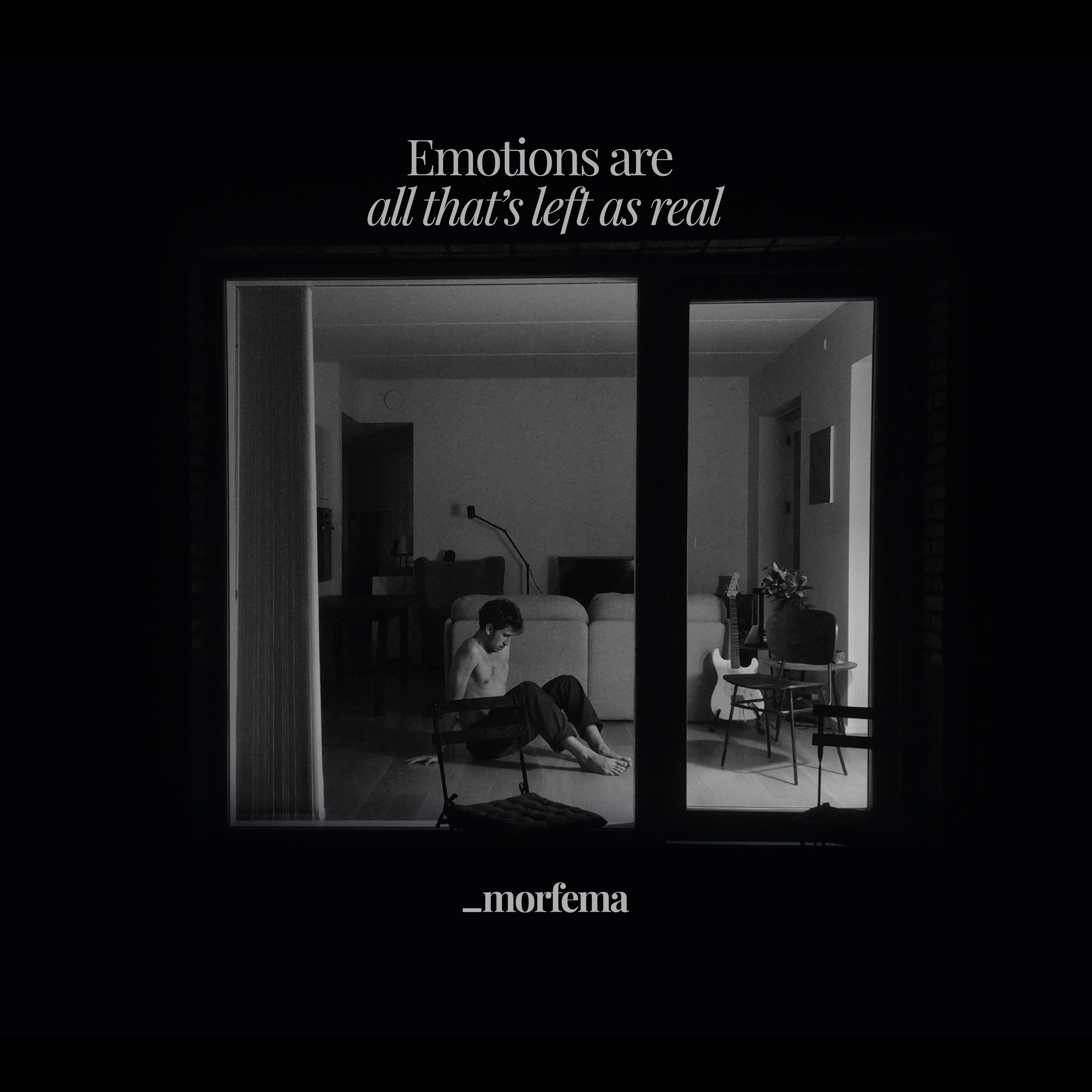 Emotions are all that's left as real - _morfema